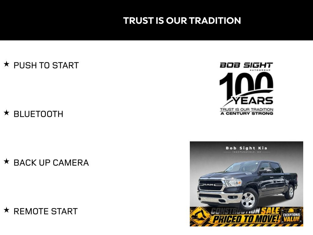 2020 RAM 1500 Big Horn/Lone Star