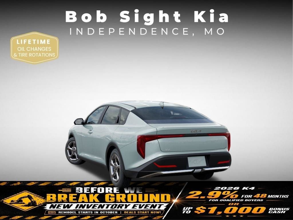 2026 Kia K4 LXS