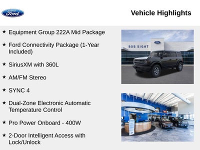 2026 Ford Bronco Big Bend
