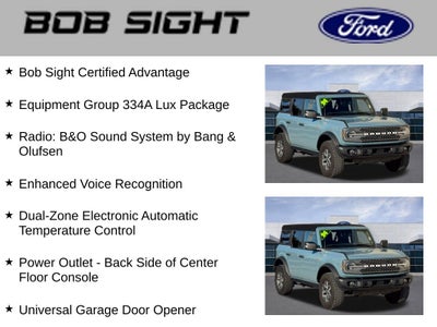 2023 Ford Bronco Badlands