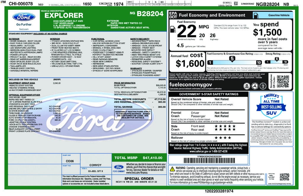 2022 Ford Explorer XLT