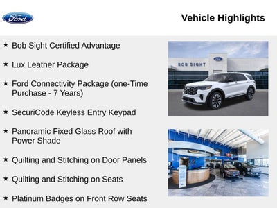2026 Ford Explorer Platinum