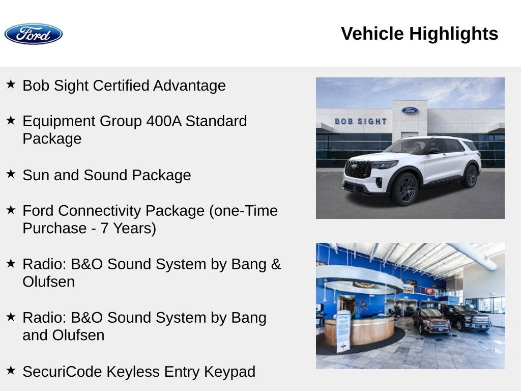 2026 Ford Explorer ST In-Transit