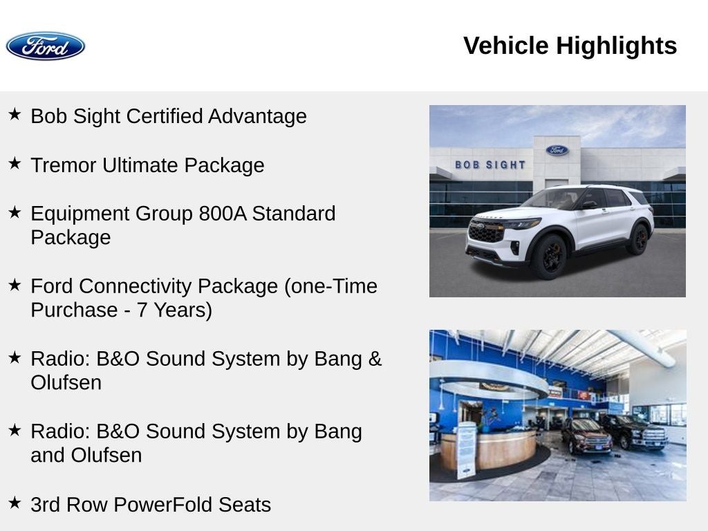 2026 Ford Explorer Tremor
