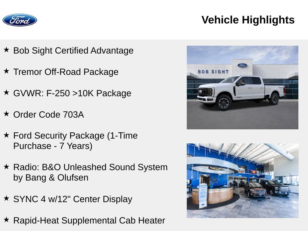 2027 Ford F-250SD Platinum In-Transit