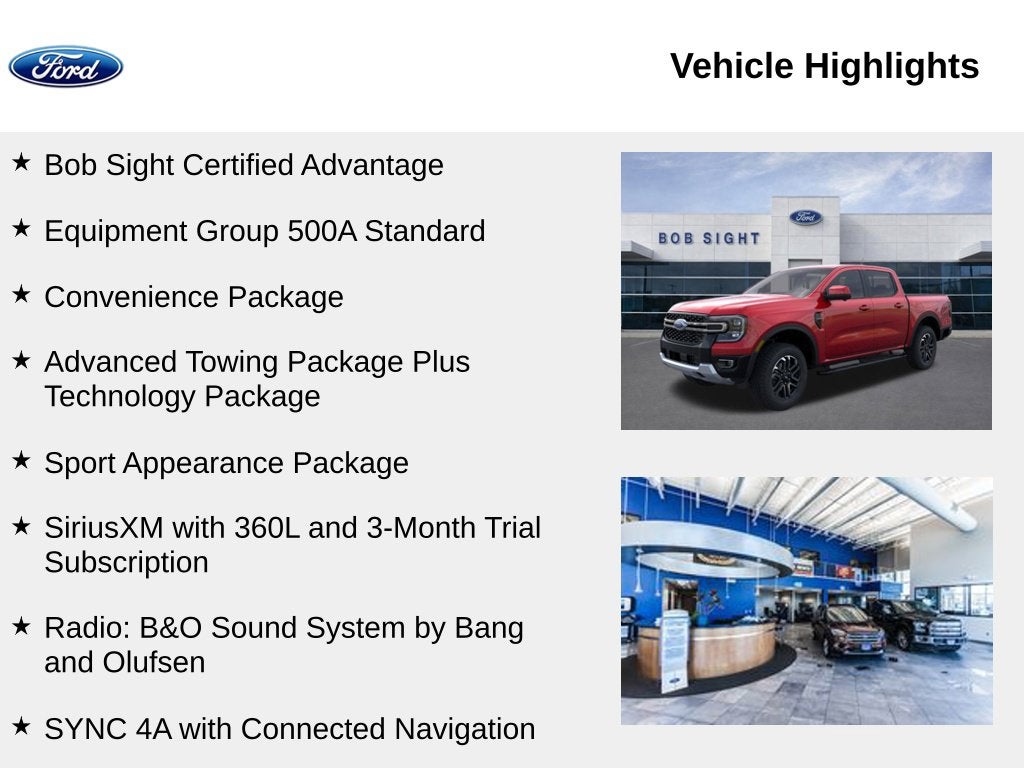 2026 Ford Ranger Lariat