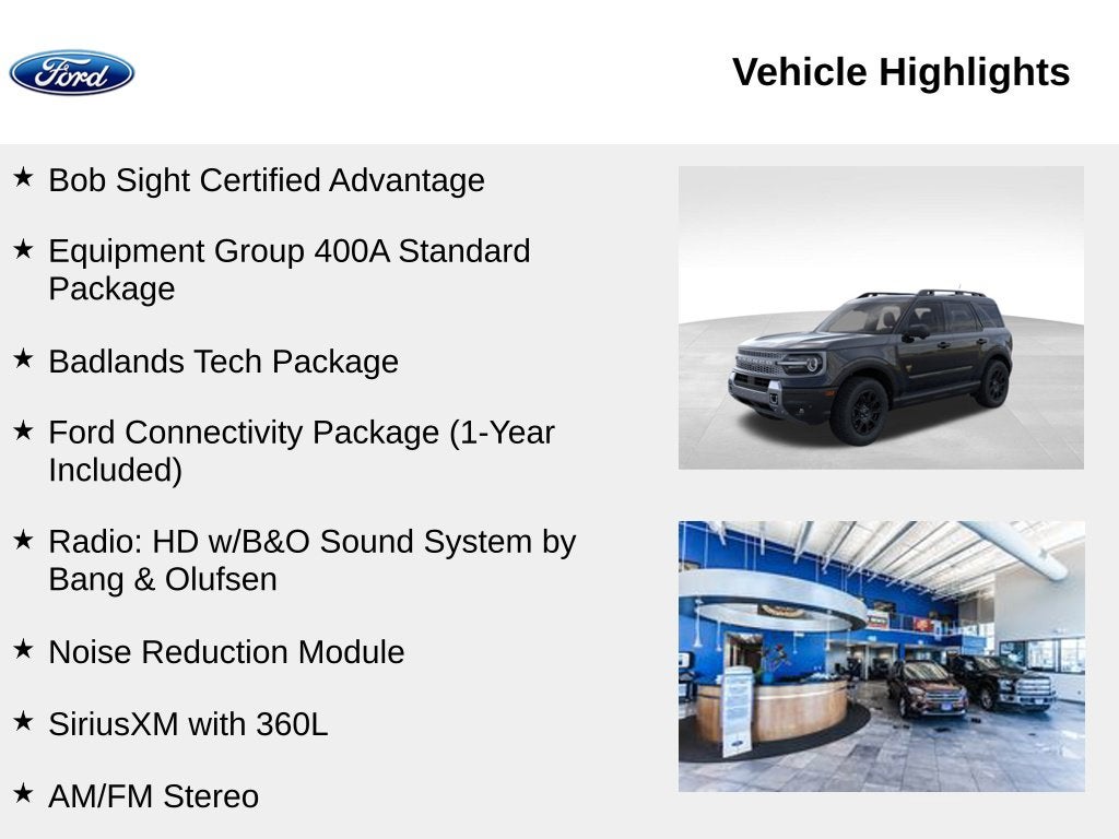 2026 Ford Bronco Sport Badlands