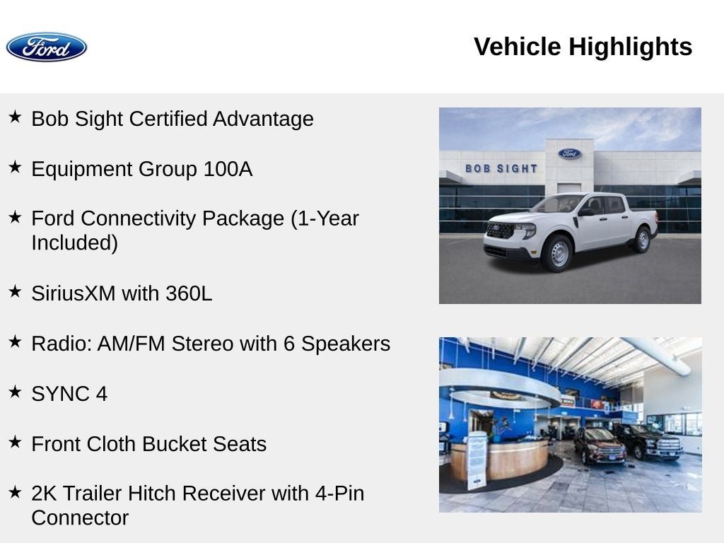 2026 Ford Maverick XL In-Transit