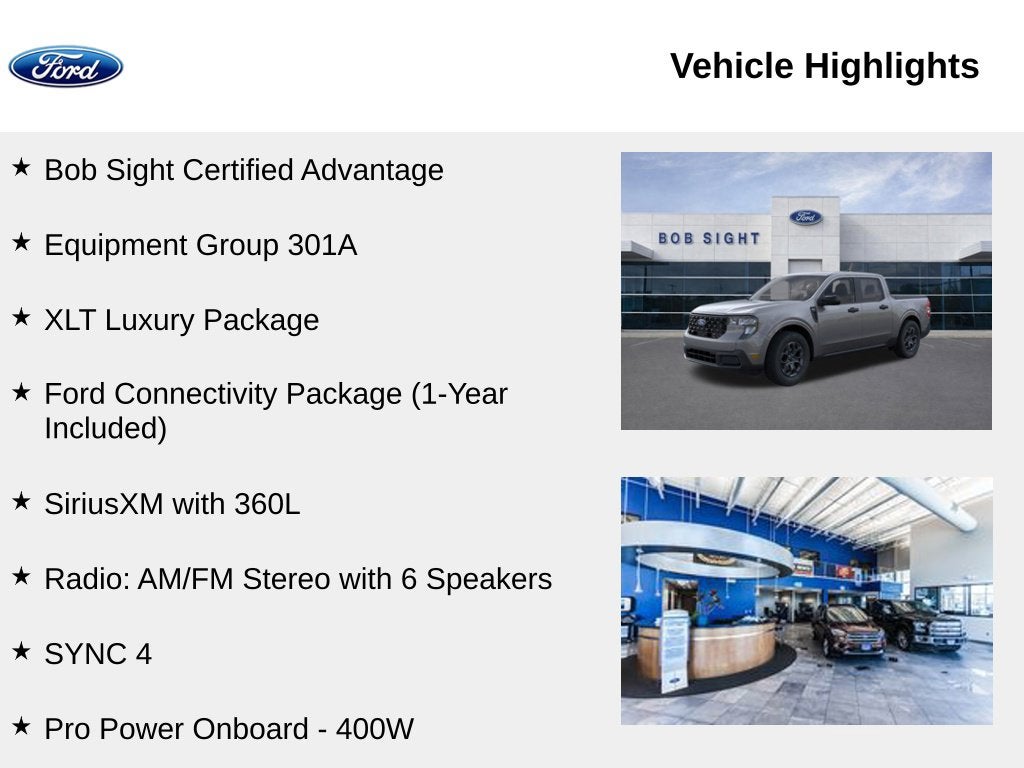2026 Ford Maverick XLT In-Transit