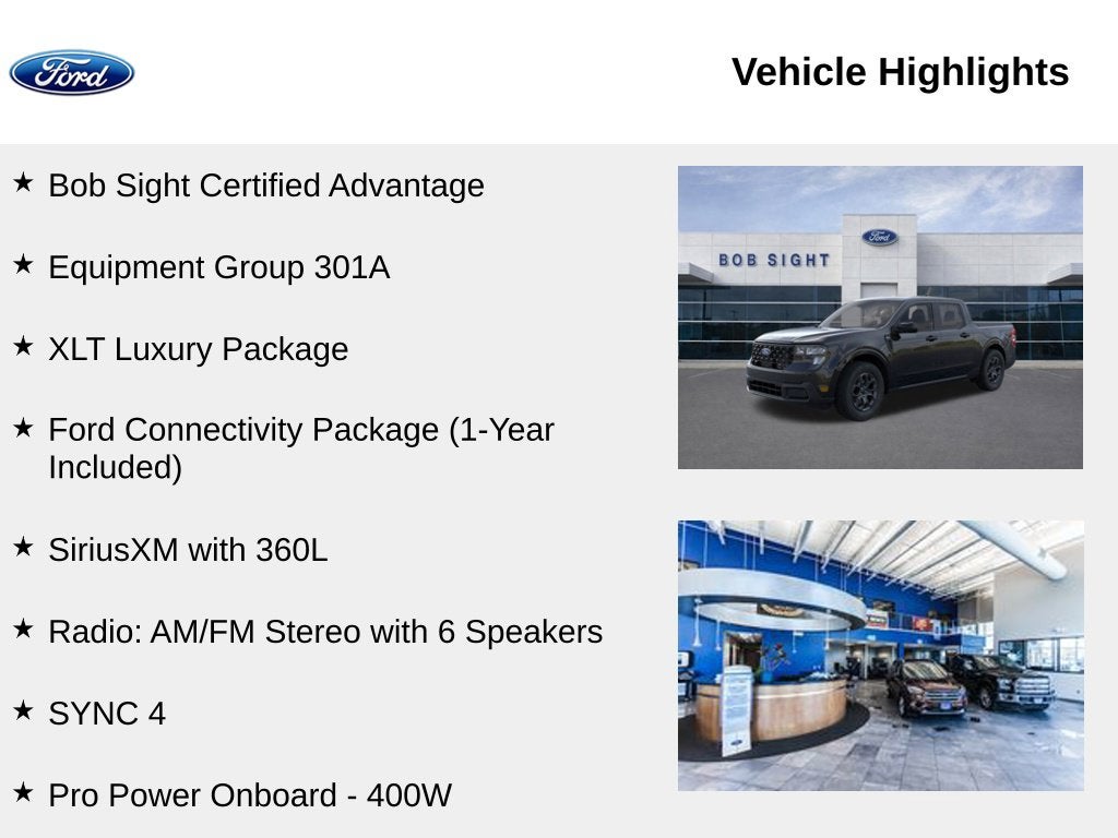 2026 Ford Maverick XLT In-Transit